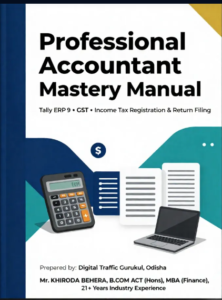 Professional Accountant – Tally9 ERP and GST & Income Tax